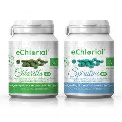 Un duo da scoprire! Clorella bio + Spirulina (2 mesi)